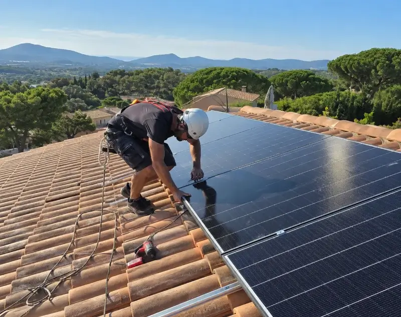 Installateur panneaux solaires La Roque-d'Anthéron — pose photovoltaïque sur toiture