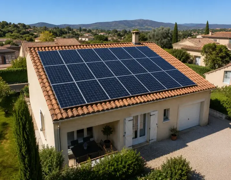 Prime à l'autoconsommation panneaux solaires La Roque-d'Anthéron — aide financière de l'État